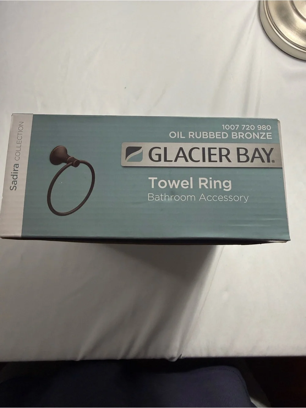 Glacier Bay Oil Rubbed Bronze Towel Ring - Bathroom Accessory